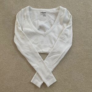 White Garage Longsleeve
